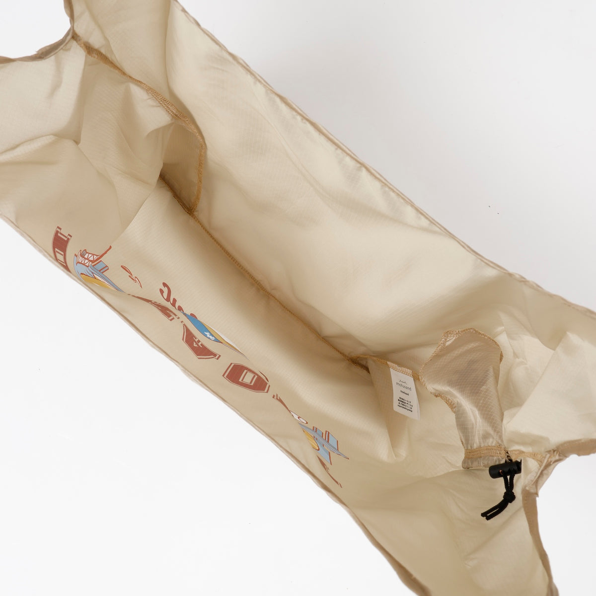 mofusand Reusable Shopping Bag (DARA OUT, Beige)