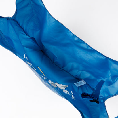 mofusand Reusable Shopping Bag (HOME NYAW, Blue)