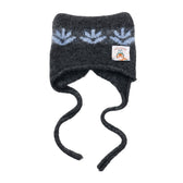 mofusand WOODLANDS 고양이 귀 니트 캡 NORDIC 차콜
