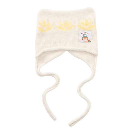 mofusand  WOODLANDS 猫耳ニットキャップ NORDIC ナチュラル