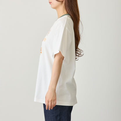 mofusand  WOODLANDS 티셔츠 BUNNY 화이트