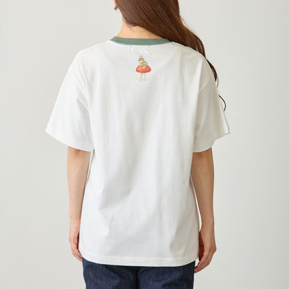 mofusand  WOODLANDS 티셔츠 BUNNY 화이트
