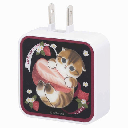 mofusand 交流適配器（草莓）