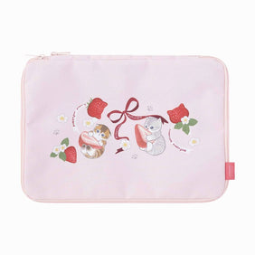 mofusand 圧縮収納バッグMサイズ(ピンク)