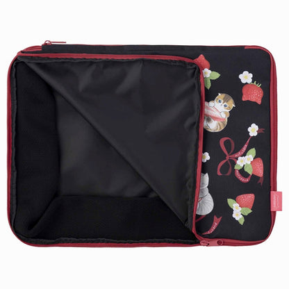 mofusand 압축 저장 백 L 크기 (검은 색)