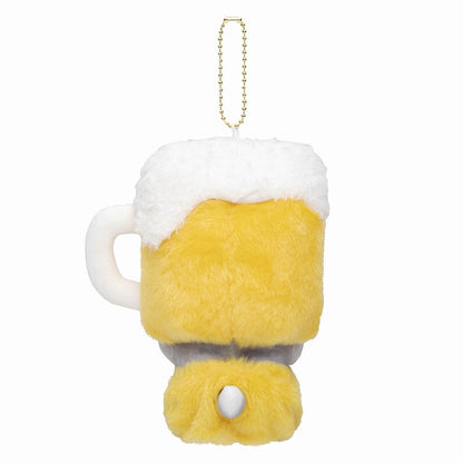 mofusand Beer Meow Mascot Keychain