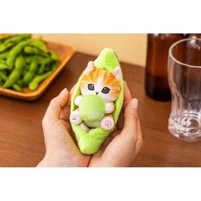 mofusand Edamame Meow Mascot Keychain