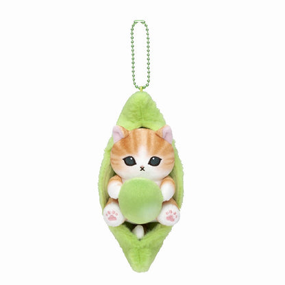 mofusand Edamame Meow Mascot Keychain