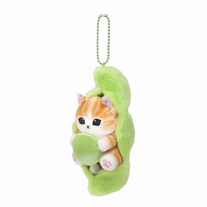 mofusand Edamame Meow Mascot Keychain
