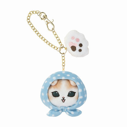 mofusand Cat Paw Mascot Keychain (Hooded)