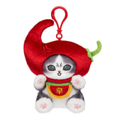 mofusand Angry Chili Meow Mascot Keychain