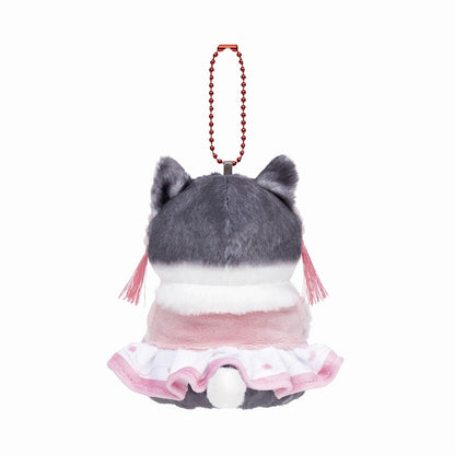 mofusand China Outfit Meow Mascot Keychain (Peach Dress)