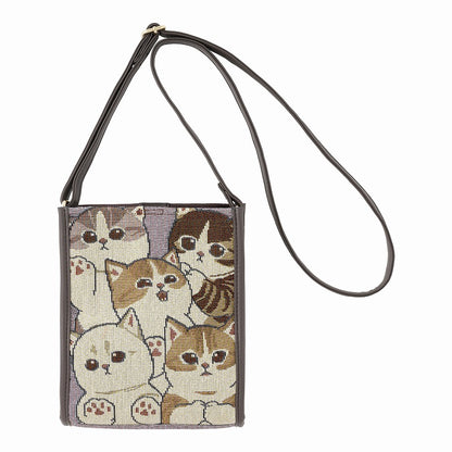 mofusand 고버란 짠 미니 숄더백