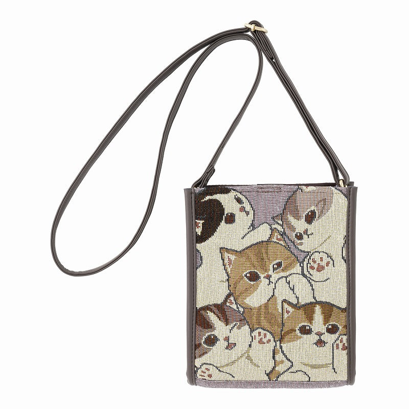 mofusand 고버란 짠 미니 숄더백