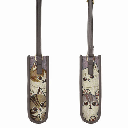 mofusand 고버란 짠 미니 숄더백