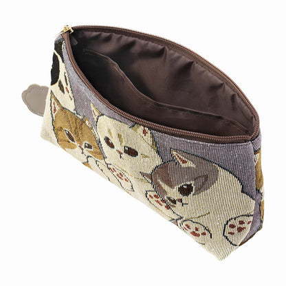 mofusand 고브란 직조 파우치