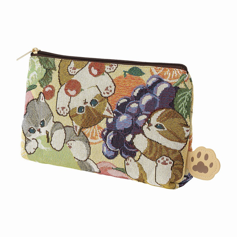 mofusand 고브란 직조 파우치 (과일)