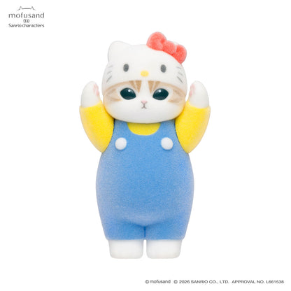 mofusand×三丽鸥 毛绒触感植绒公仔盲盒 Vol.1（全8种）