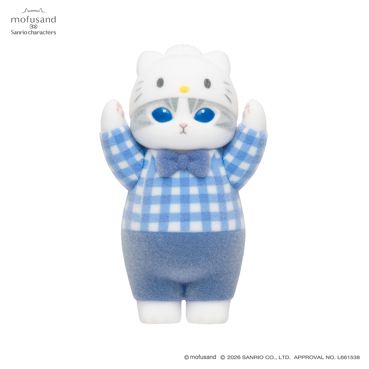 mofusand×三丽鸥 毛绒触感植绒公仔盲盒 Vol.1（全8种）