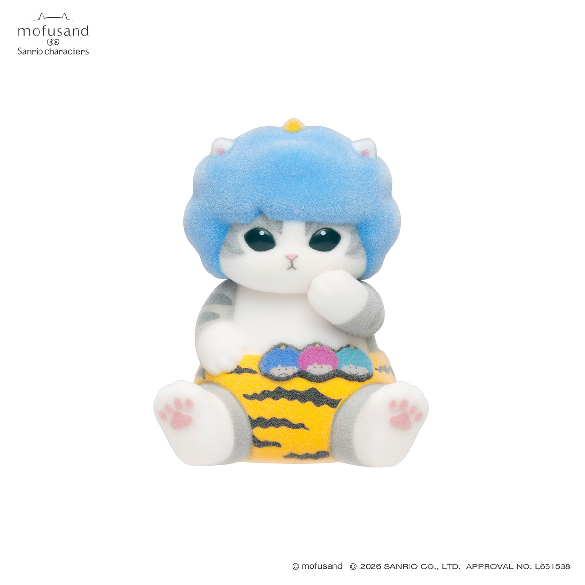 モフサンド　マスコットフィギュア　無印良品ケース付き mofusand にゃんぱんつ！フィギュア｜株式会社キタンクラブ