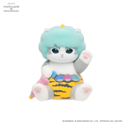 mofusand×三丽鸥 毛绒触感植绒公仔盲盒 Vol.1（全8种）
