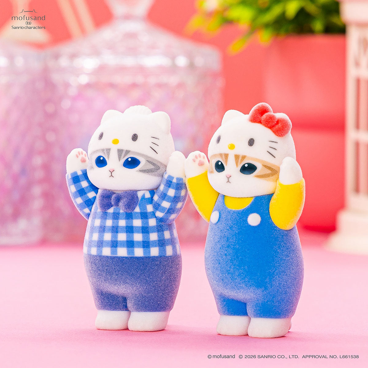 mofusand×サンリオキャラクターズ もふもふフロッキーフィギュア