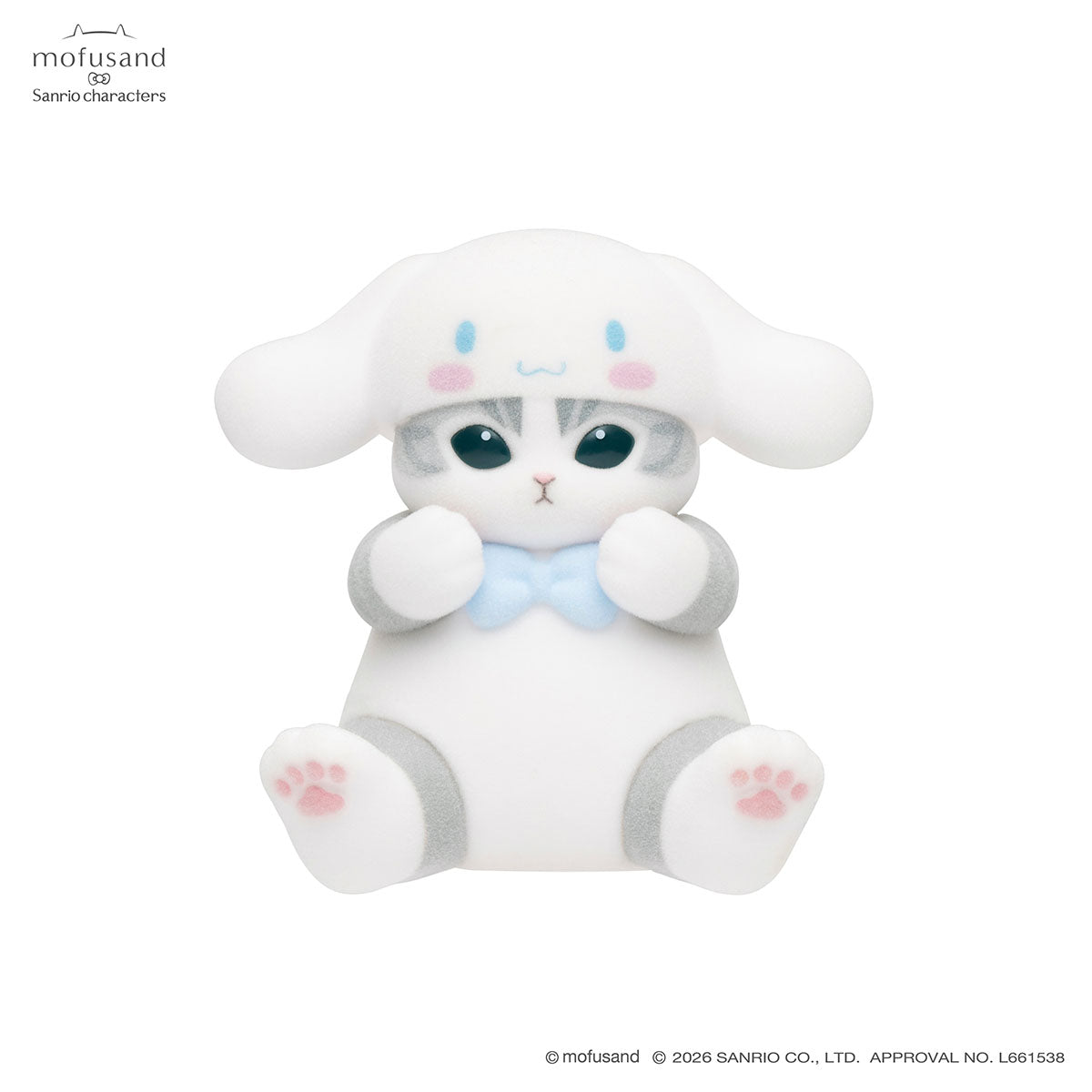 mofusand×三丽鸥 毛绒触感植绒公仔盲盒 Vol.2（全8种）