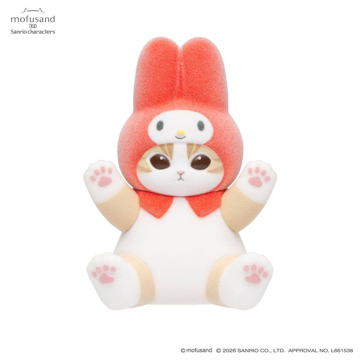mofusand×サンリオキャラクターズ もふもふフロッキーフィギュア