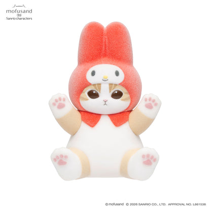 mofusand×三丽鸥 毛绒触感植绒公仔盲盒 Vol.2（全8种）