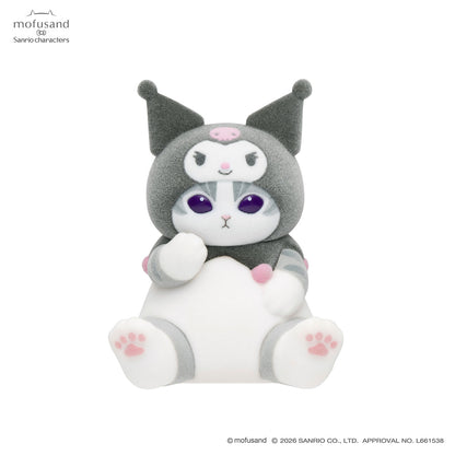 mofusand×三丽鸥 毛绒触感植绒公仔盲盒 Vol.2（全8种）