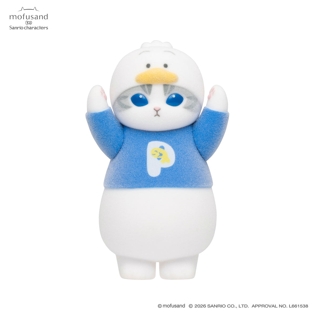 mofusand×三丽鸥 毛绒触感植绒公仔盲盒 Vol.2（全8种）