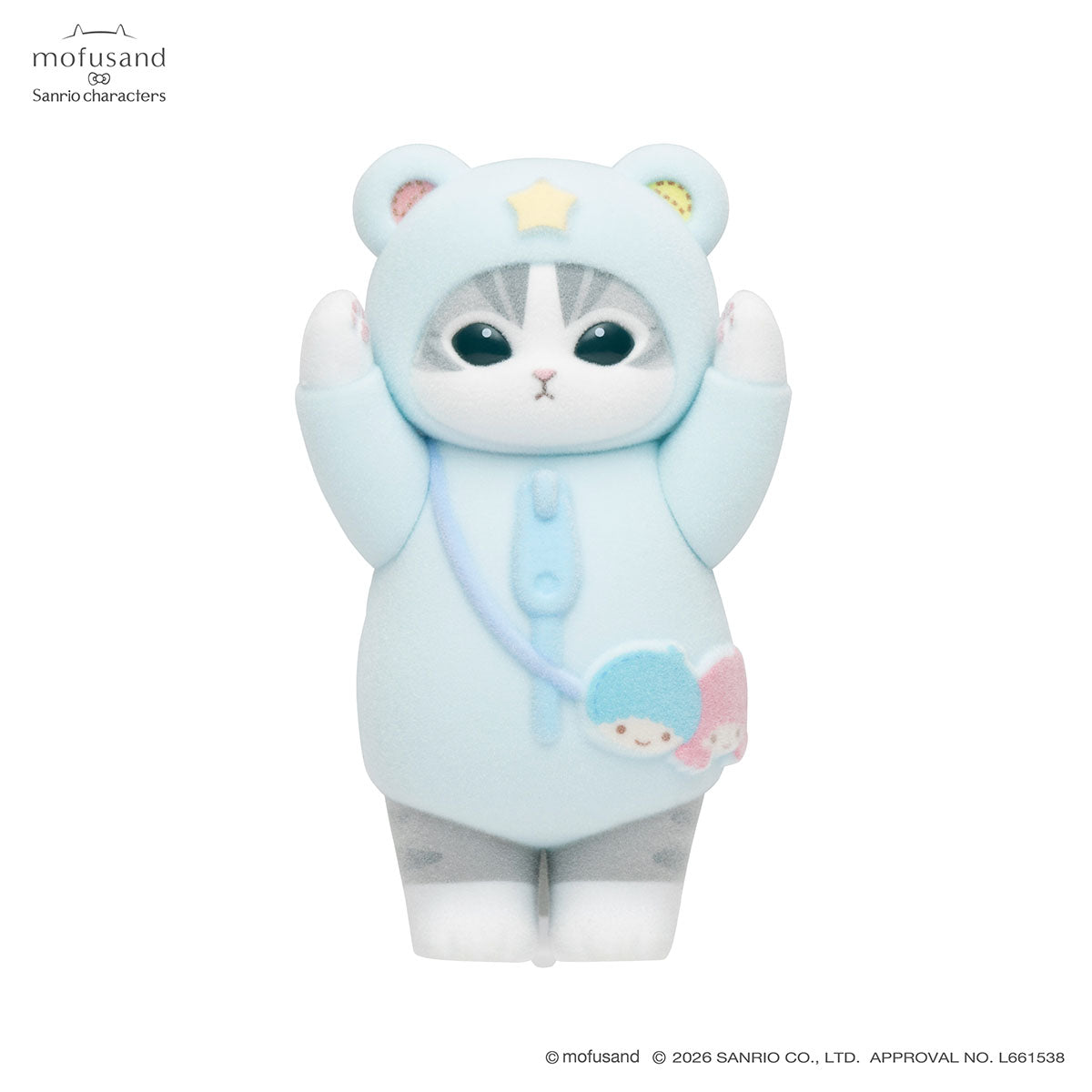 mofusand×サンリオキャラクターズ もふもふフロッキーフィギュア