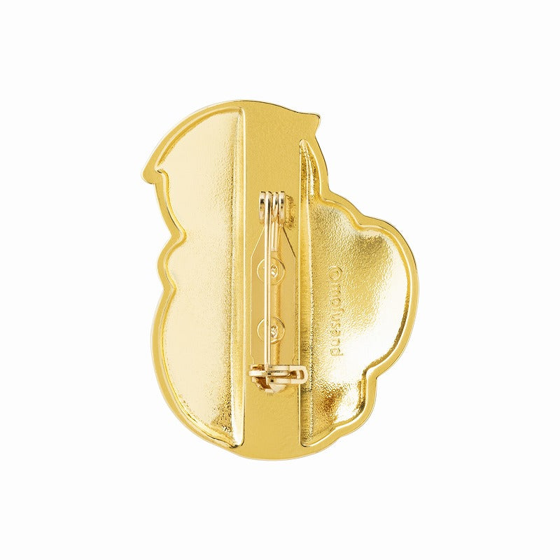 mofusand メタルブローチ(いちご抱っこにゃん)