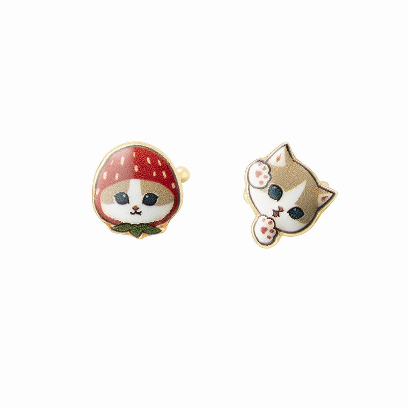 mofusand Set of 2 ear cuffs (strawberry