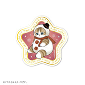 mofusand Gift sticker that can be pasted on a smartphone (HAVE A Nice Holiday!)