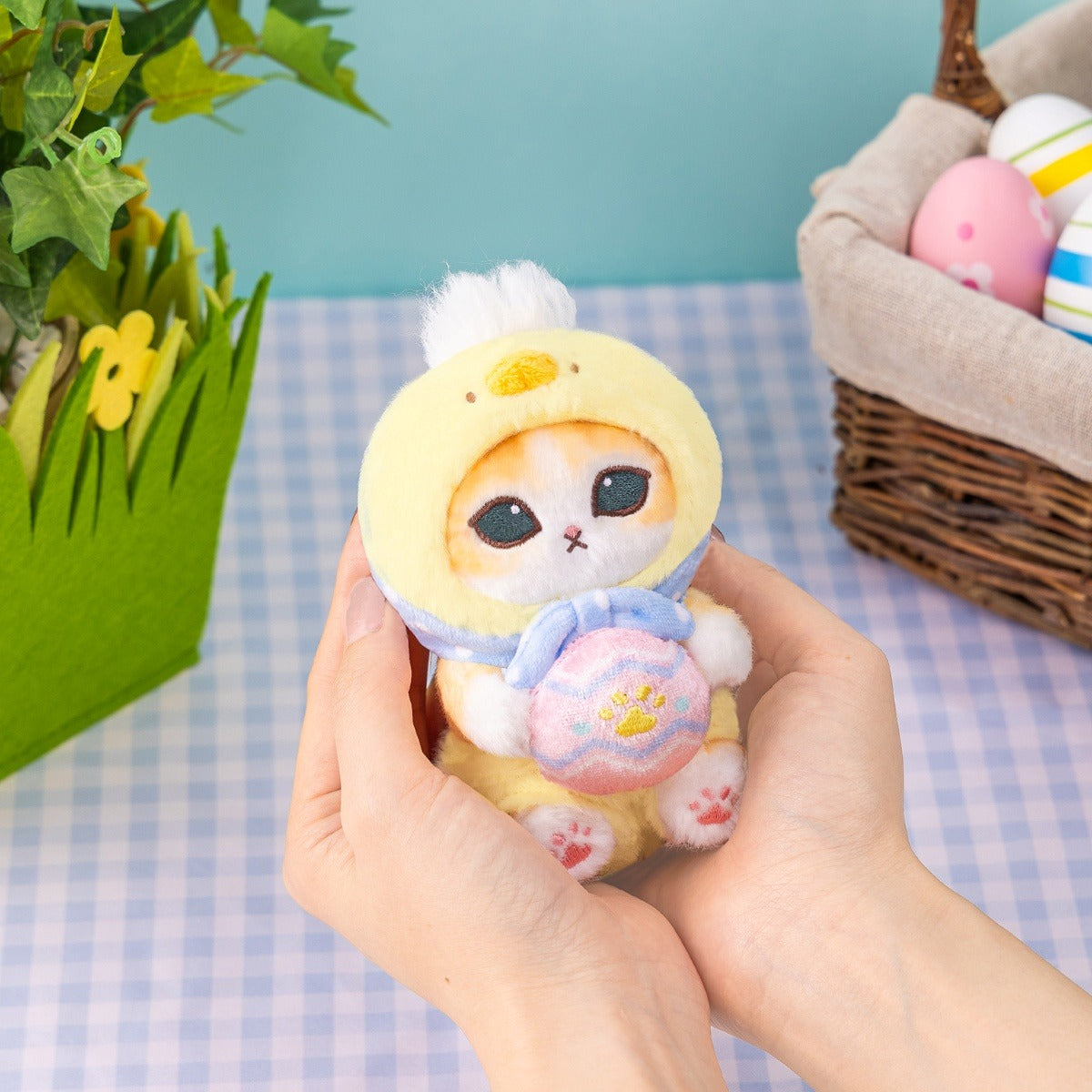 mofusand 复活节鸡仔猫挂件