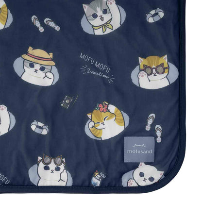 mofusand Cool Single-size Blanket (Vacation)