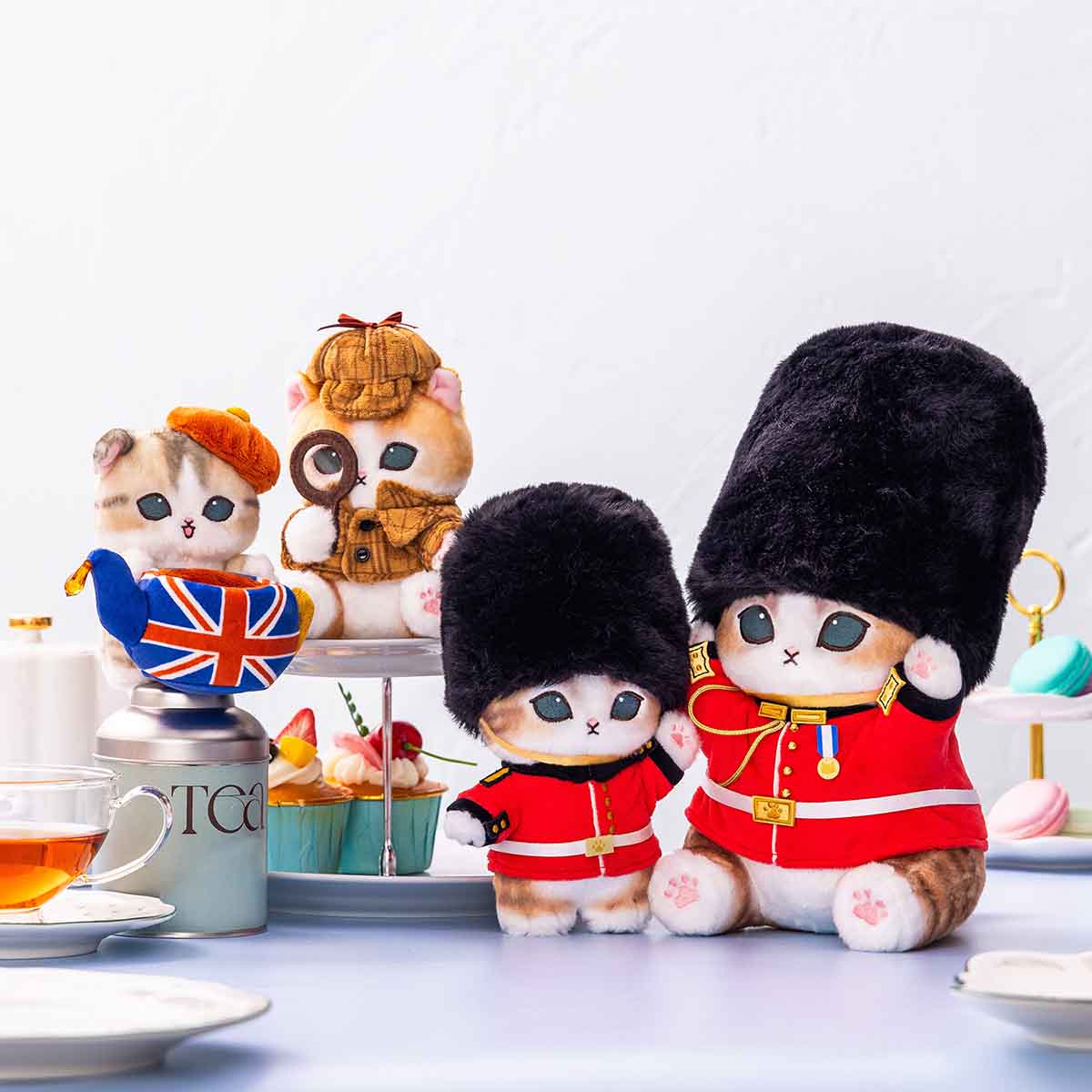 mofusand mofumofu journey Parisien Meow Mascot Keychain