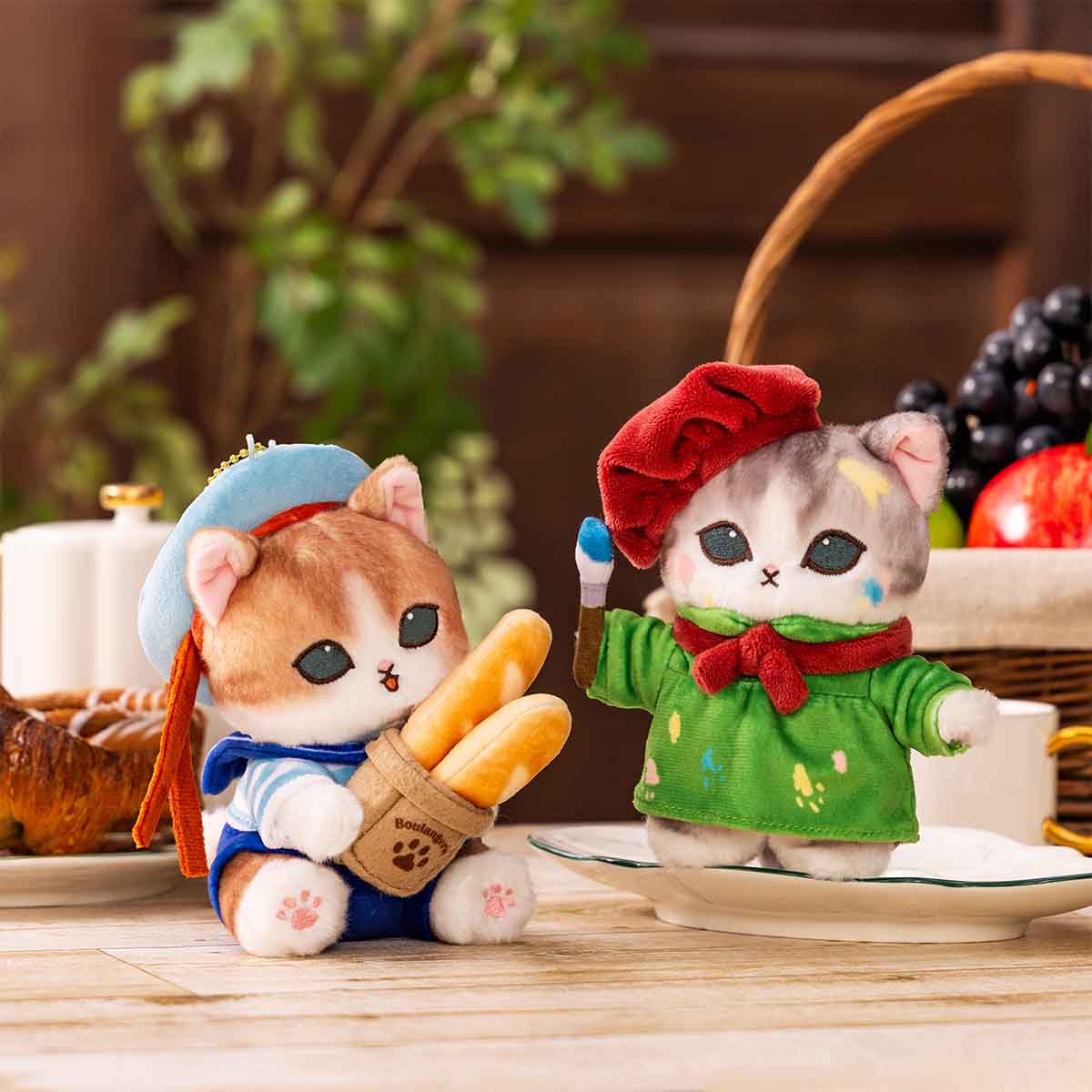 mofusand mofumofu journey Guard Meow Mascot Keychain