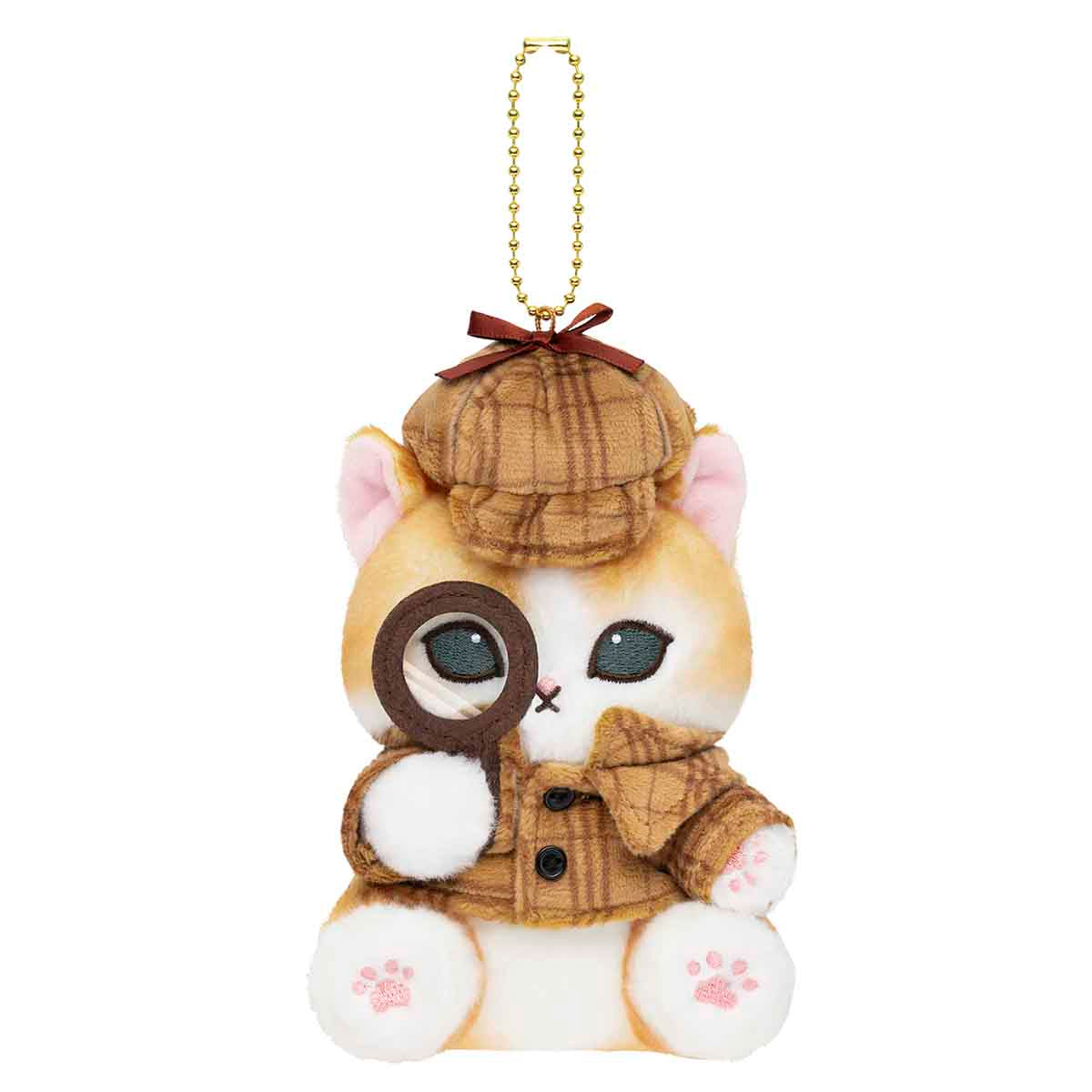mofusand mofumofu journey Detective Meow Mascot Keychain