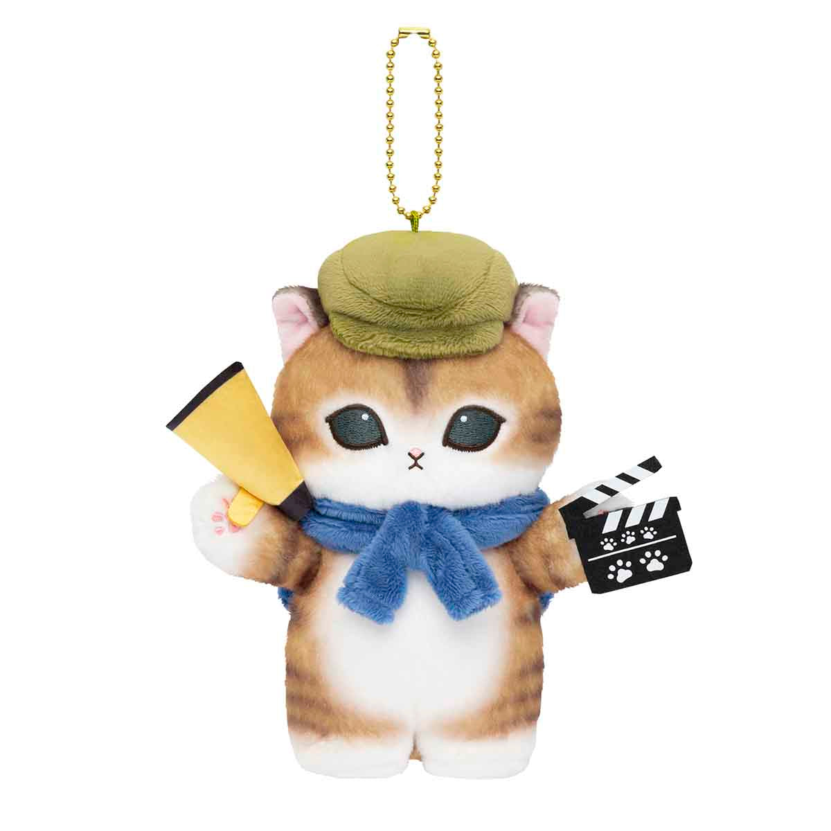 mofusand mofumofu journey Director Meow Mascot Keychain