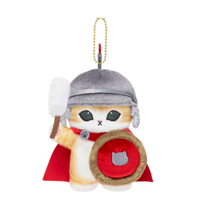mofusand mofumofu journey Soldier Meow Mascot Keychain