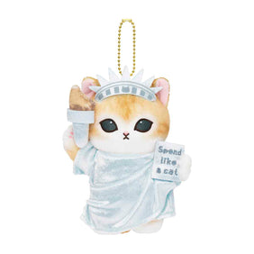 mofusand mofumofu journey Statue of Liberty Meow Mascot Keychain
