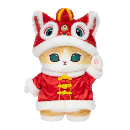 mofusand mofumofu旅行 中式服裝貓 玩偶