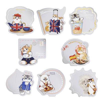 mofusand もふもふジャーニー トレーディングアクリルミラーステッカー(全8種)