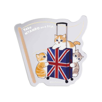 mofusand もふもふジャーニー トレーディングアクリルミラーステッカー(全8種)