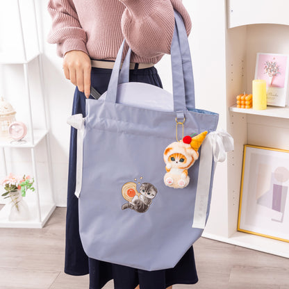 mofusand 리본 토트백 (아이보리)