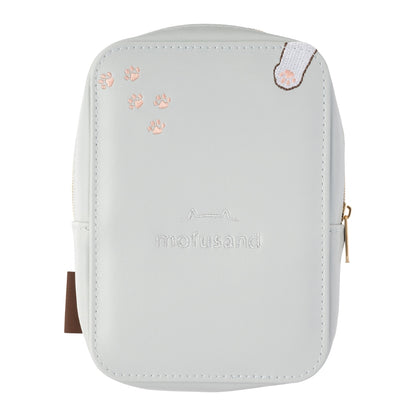 mofusand 带镜子的收纳包（蓝色）