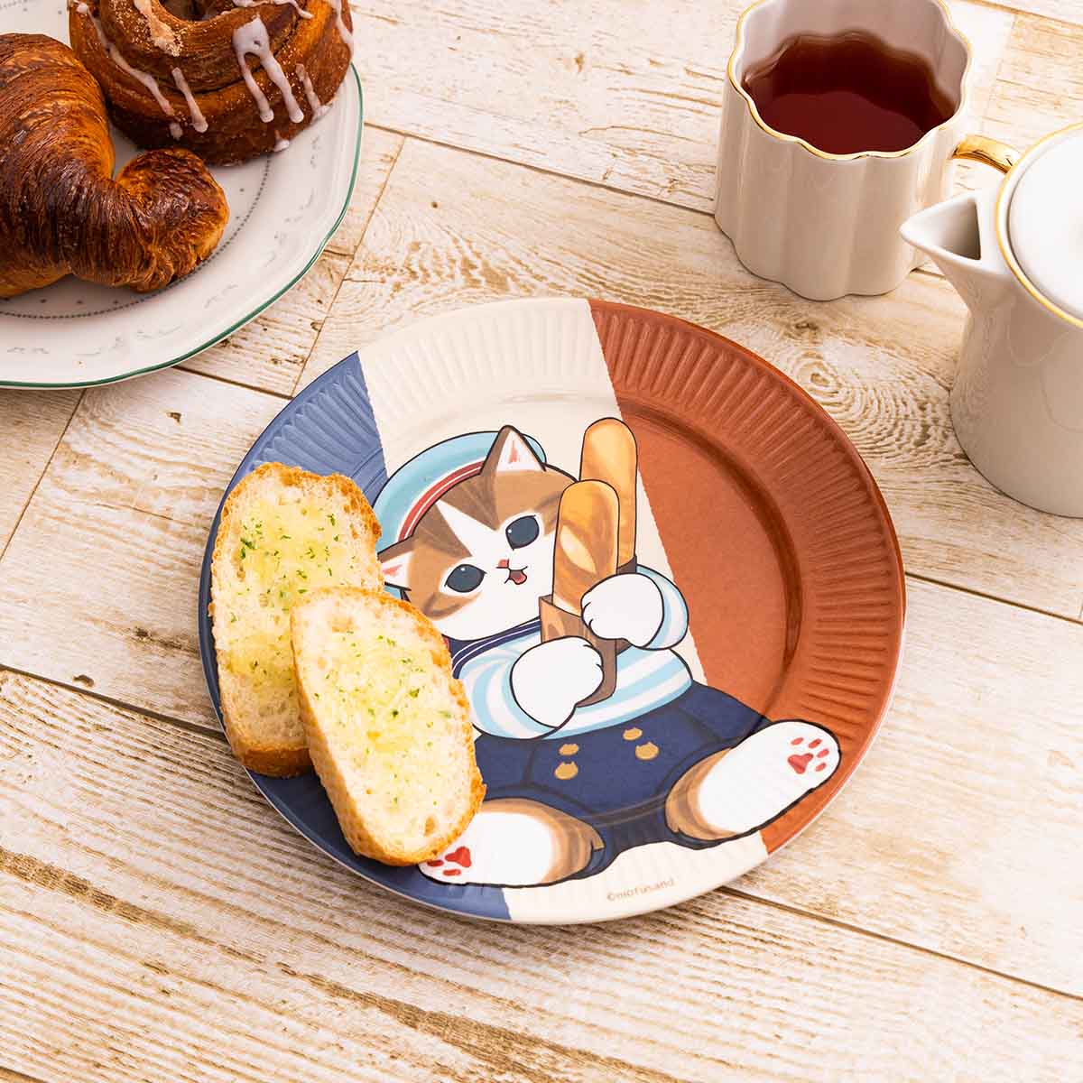 mofusand もふもふジャーニー メラミンプレート21cm(フランス