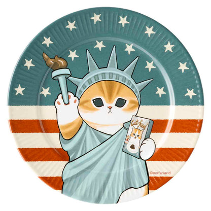 mofusand もふもふジャーニー メラミンプレート21cm(アメリカ)